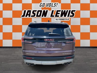 2026 GMC Acadia Elevation