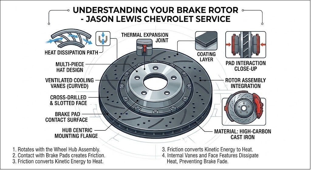 Chevrolet brake rotor service