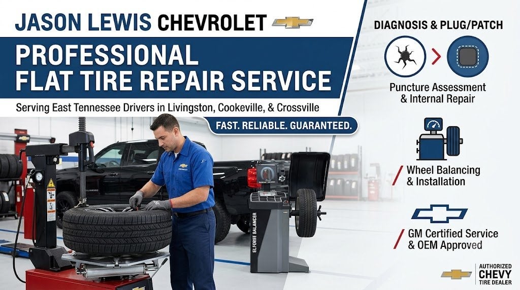 Flat Tire Repair Near Livingston TN