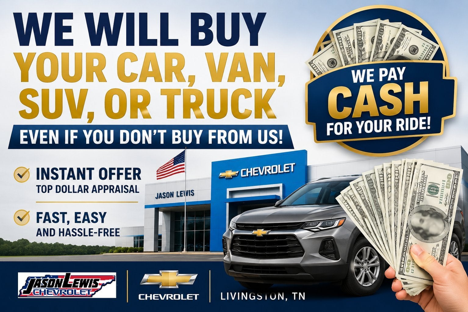 We will buy your car
