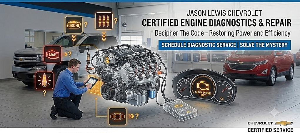 Chevrolet Engine Service Near Cookeville TN