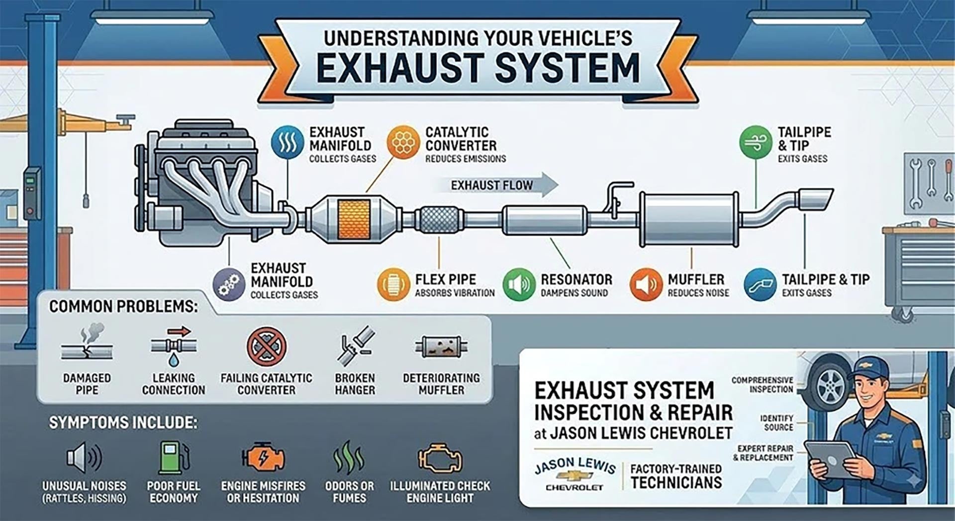 Exhaust System Service and Repair