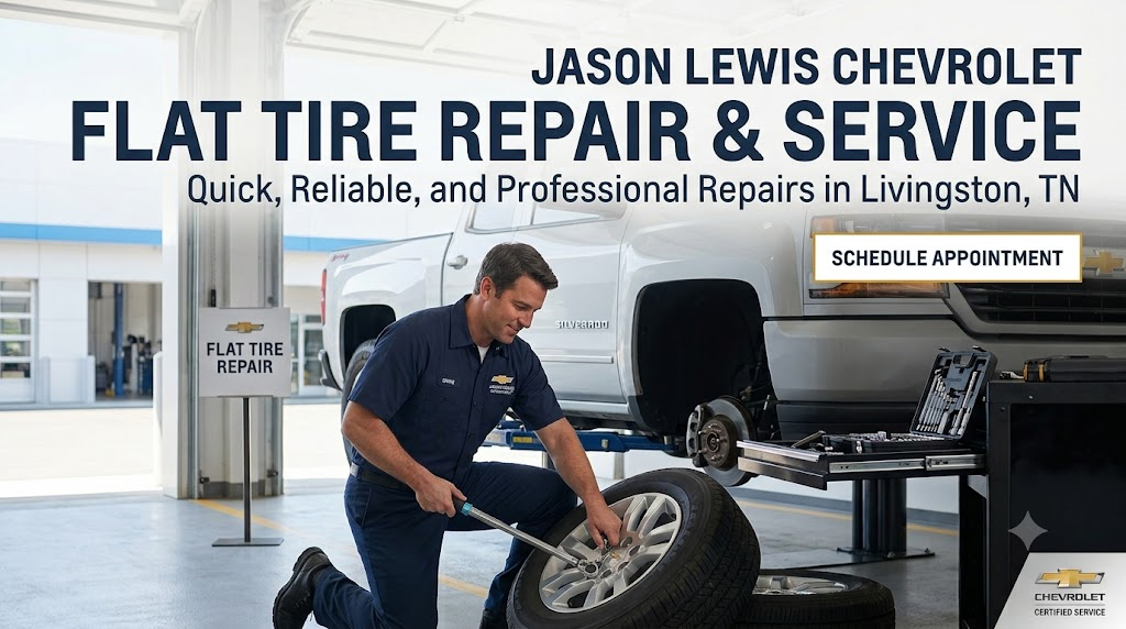 Flat Tire Repair Near Livingston TN